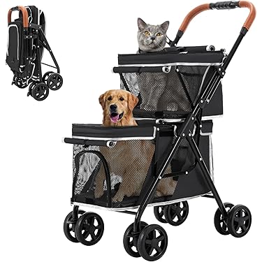 ⭐ペットカート [開閉可能]犬用カート 片手で折りたためる ターコイズブルー) Amazon.co.jp 人気ギフトランキング: 犬用カート で、ギフトの設定を